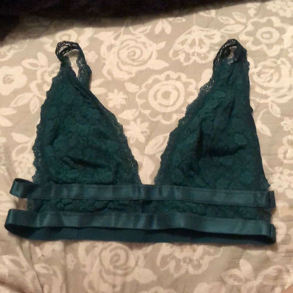 Forest green Free People bralette